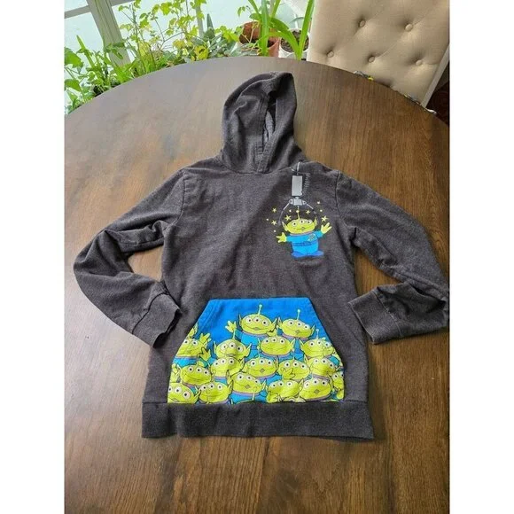 Disney Pixar Toy Story Hoodie Alien Spaceship Youth Large - Picture 2 of 13